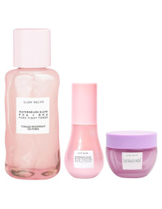 Set Mini Cuidado de Piel Glow Recipe: Suero, Tónico y Crema