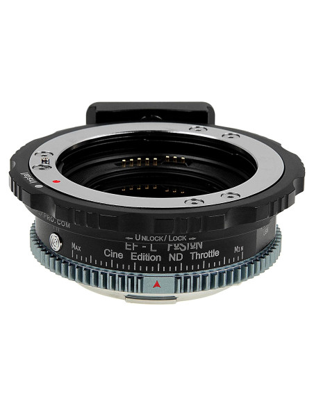 Adaptador de lente Fotodiox ND Throttle Cine para Canon EF