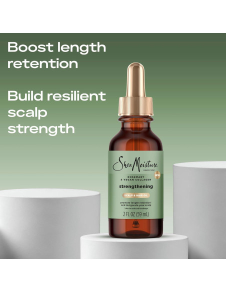 Aceite fortalecedor para cuero cabelludo SheaMoisture 59 ml