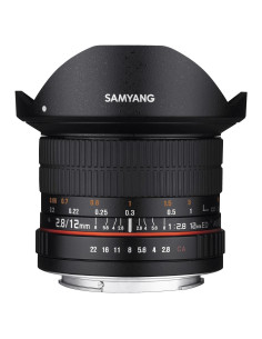Lente Ojo de Pez Samyang 12mm F2.8 para Fuji X