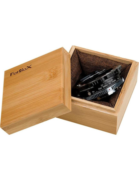 Adaptador de lente Fotodiox ND Throttle Cine para Canon EF