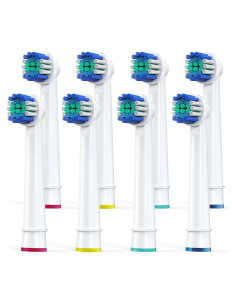 Cabezas de cepillo de dientes Oral-B Keosaa, 8 unidades, limpieza profesional