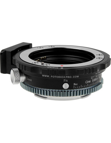 Adaptador de lente Fotodiox ND Throttle Cine para Canon EF