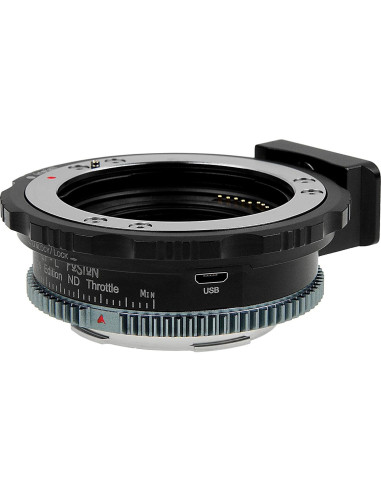 Adaptador de lente Fotodiox ND Throttle Cine para Canon EF