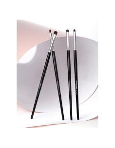 Juego de Pinceles de Maquillaje para Ojos MARROSA - Pelo Natural