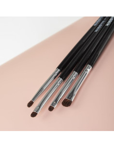 Juego de Pinceles de Maquillaje para Ojos MARROSA - Pelo Natural 2