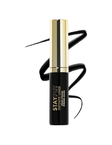 Delineador Milani Stay Put Negro 16.5 cm - Líneas Afiladas