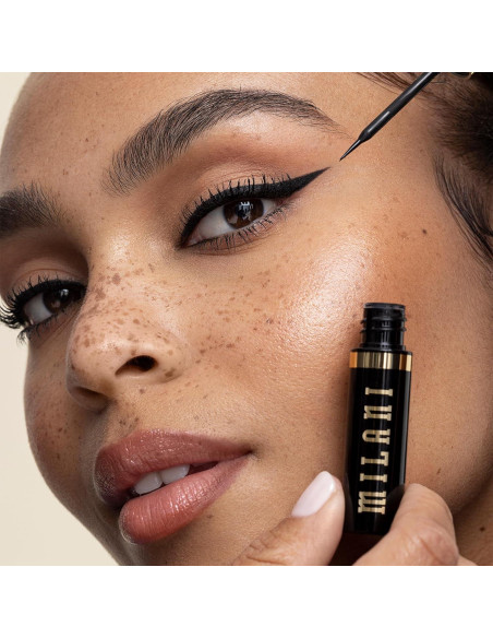 Delineador Milani Stay Put Negro 16.5 cm - Líneas Afiladas