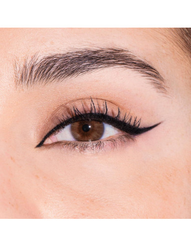 Delineador Milani Stay Put Negro 16.5 cm - Líneas Afiladas