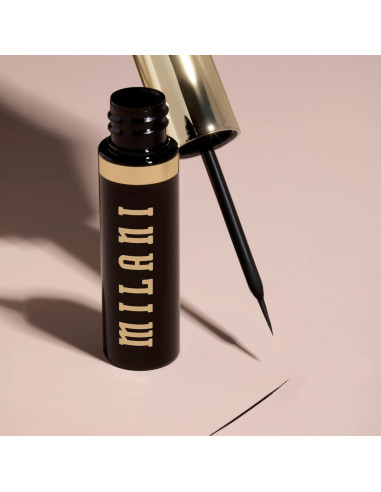 Delineador Milani Stay Put Negro 16.5 cm - Líneas Afiladas