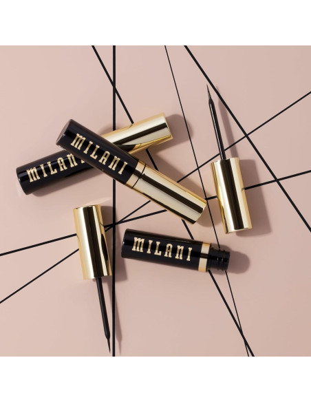Delineador Milani Stay Put Negro 16.5 cm - Líneas Afiladas