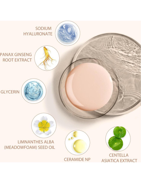 Base 4 en 1 WLCTJIAYOU SPF 50+, Hidratante y Ligera 30g