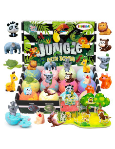 Bombas de Baño Orgánicas para Niños SUPERGFS - Paquete de 12