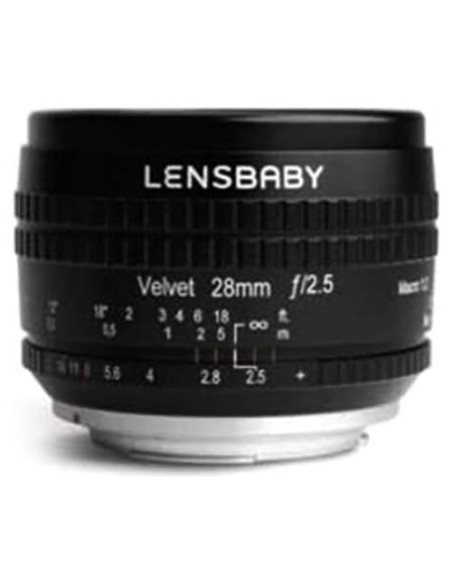 Lente Lensbaby Velvet 28mm f/2.5 para Canon EF - Macro 1:2