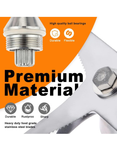 Cuchilla de Licuadora Húmeda Hicello 6 Cuchillas Acero Inoxidable