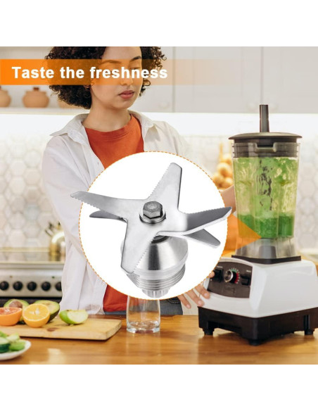 Cuchilla de Licuadora Húmeda Hicello 6 Cuchillas Acero Inoxidable