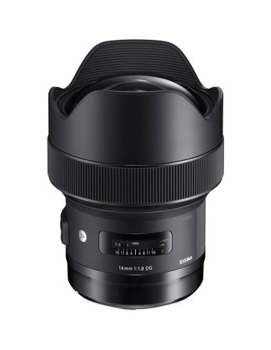 Lente Gran Angular Sigma 14mm F1.8 Art para Canon + Tarjeta 128GB