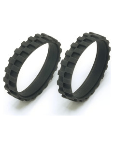 Neumáticos de Reemplazo Antideslizantes para iRobot Roomba - 2 Unidades