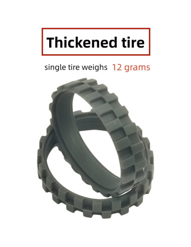 Neumáticos de Reemplazo Antideslizantes para iRobot Roomba - 2 Unidades