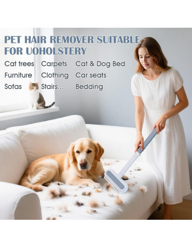 Removedor de Pelo de Mascota 4 en 1 Taefuwr Ecológico