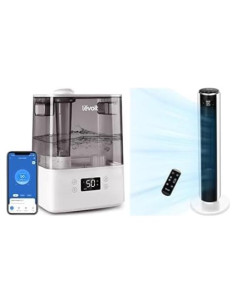 Humidificador y Ventilador de Torre LEVOIT 36' Silencioso