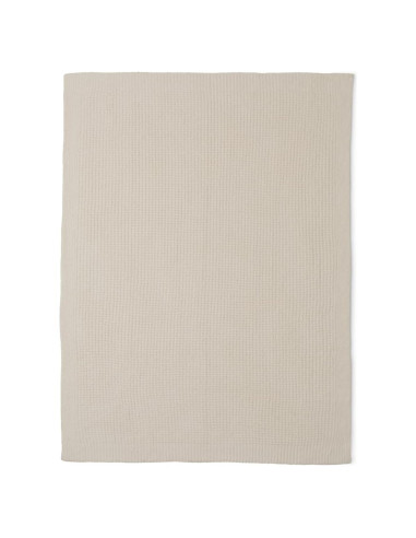 Manta Waffle CozyChic Barefoot Dreams 137x183cm Crema