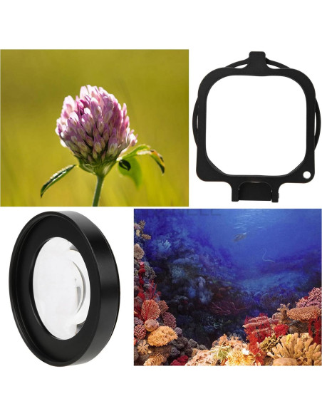 Filtro de Lente Macro 58mm Oumij1 16X para Cámara de Acción 8