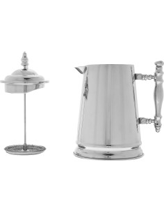 Prensa Francesa de Café Francois et Mimi Acero Inoxidable 1L 2