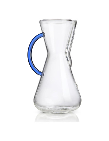 Cafetera Chemex 3 Tazas Zafiro - Vaso de Vidrio Manual
