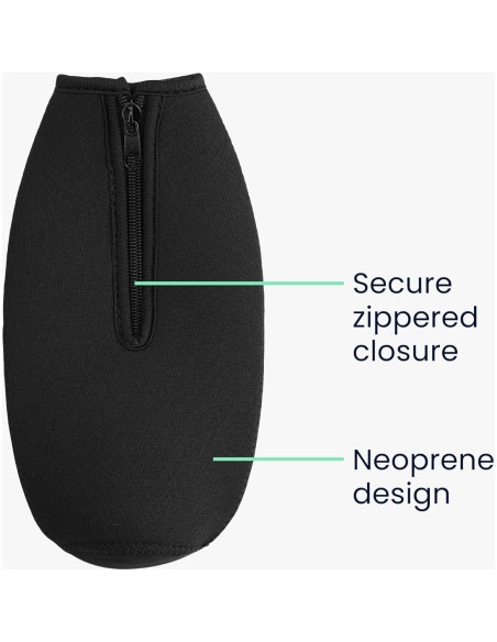 Funda de Neopreno kwmobile para Botella SodaStream - Set de 2