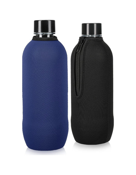 Funda de Neopreno kwmobile para Botella SodaStream - Set de 2