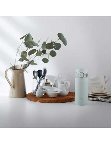 Taza de Acero Inoxidable Zojirushi SM-WA36-HL 0.36L Gris Hielo