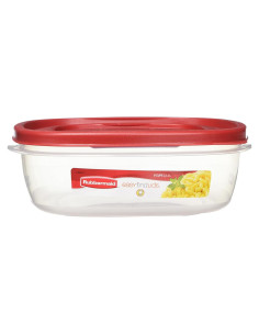 Contenedor de Almacenamiento Rubbermaid Cuadrado 9 Tazas - Paquete de 4
