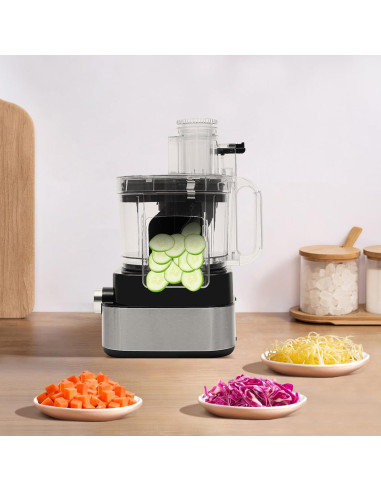 Procesador de Alimentos TREMENPOW 5 L 600W Eléctrico 5-en-1