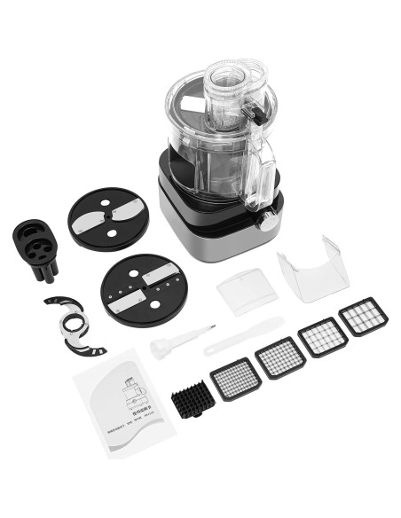 Procesador de Alimentos TREMENPOW 5 L 600W Eléctrico 5-en-1