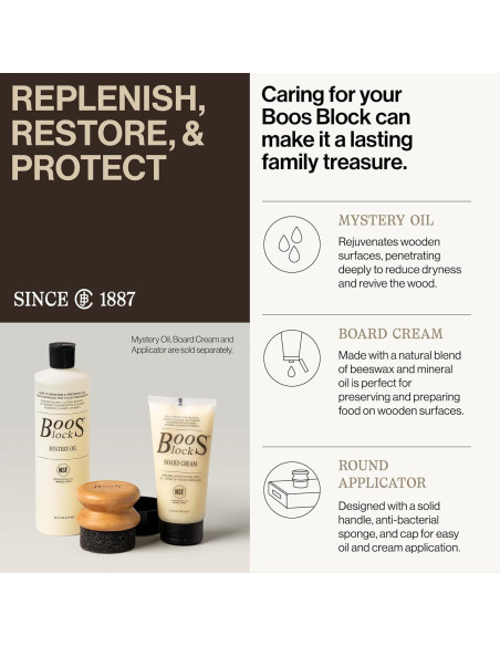 Tabla de Cortar de Madera de Arce John Boos 61x46 cm Reversible