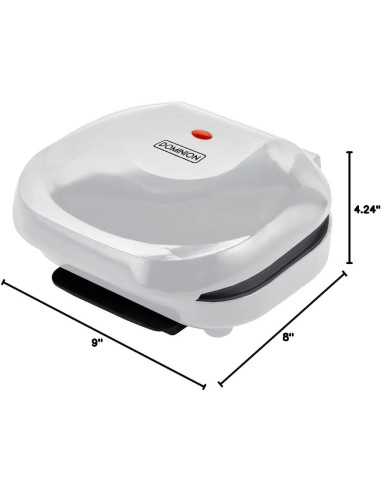 Parrilla Eléctrica Dominion D5203W Clásica 1200W 2 Porciones