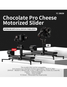 Slider Motorizado para Cámara YC Onion 70cm Compatible DJI ZHIYUN 2