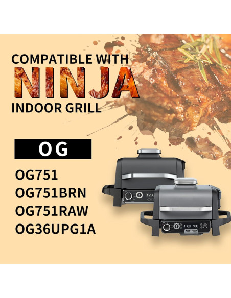 Sonda de Termómetro Inteligente Bezmaksas para Ninja OG751