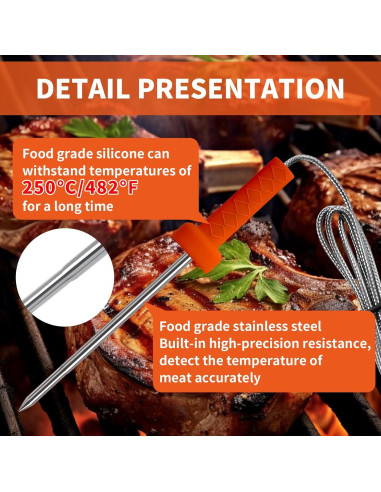 Sonda de Termómetro Inteligente Bezmaksas para Ninja OG751