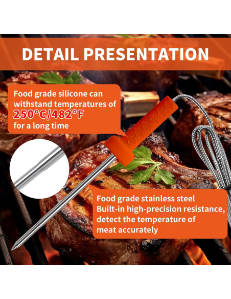 Sonda de Termómetro Inteligente Bezmaksas para Ninja OG751