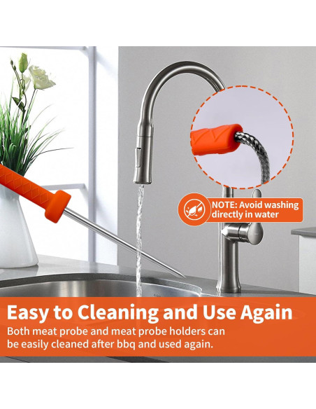 Sonda de Termómetro Inteligente Bezmaksas para Ninja OG751