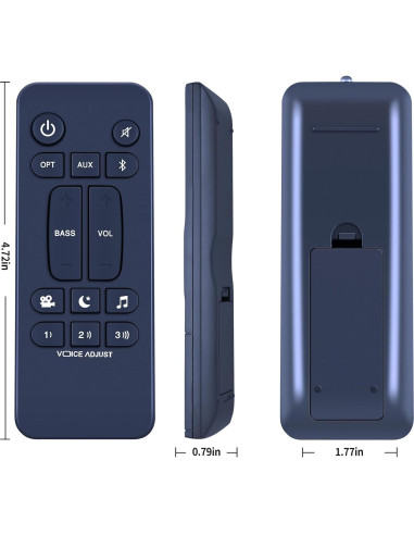 Control Remoto PZL para Barra de Sonido Polk Audio Signa S2