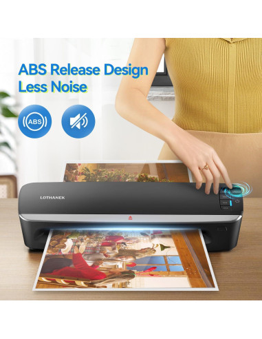 Laminadora A3 LOTHANEK G50 HD 4 Rodillos 60 Seg Calentamiento