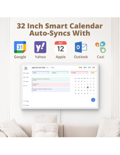 Calendario Digital 32" Dragon Touch FHD Interactivo Montable 2