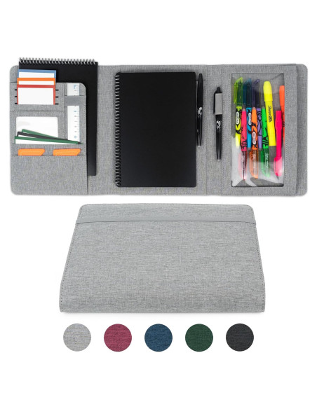 Cubierta de Planificador Kaitiaki A5 Gris Resistente al Agua