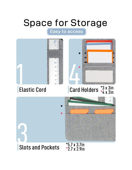 Cubierta de Planificador Kaitiaki A5 Gris Resistente al Agua