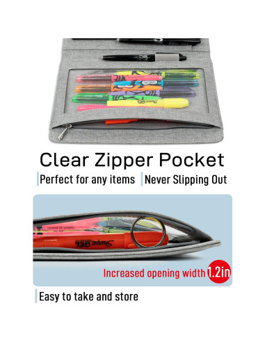 Cubierta de Planificador Kaitiaki A5 Gris Resistente al Agua