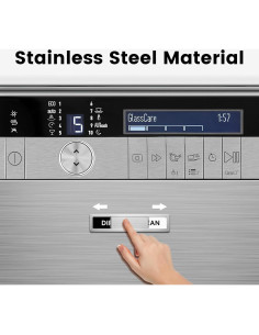 Imán de Lavavajillas Limpio Sucio Cimkiz Acero Inoxidable 18x4cm 2