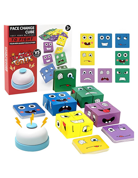 Rompecabezas de Madera Flying Banana Cubo de Expresión 0.57 kg